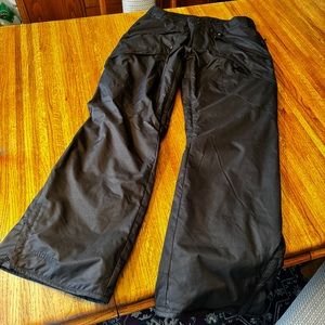 Unisex black ski pants in size large by Boulder Gear
